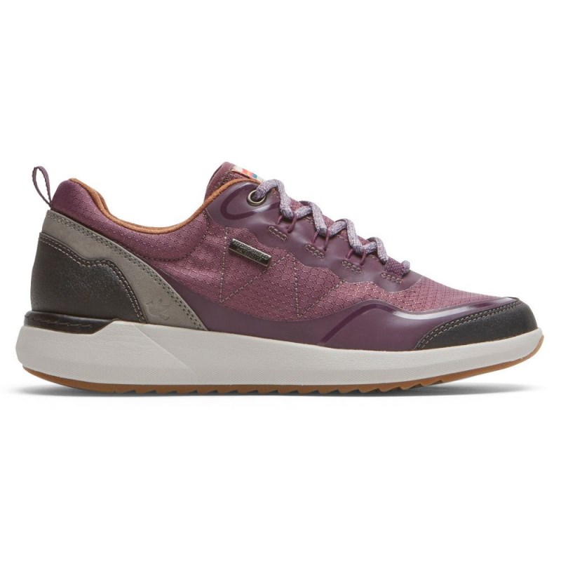 Rockport Skylar Tie Waterproof Women Sneakers Purple Singapore | NX3-23752