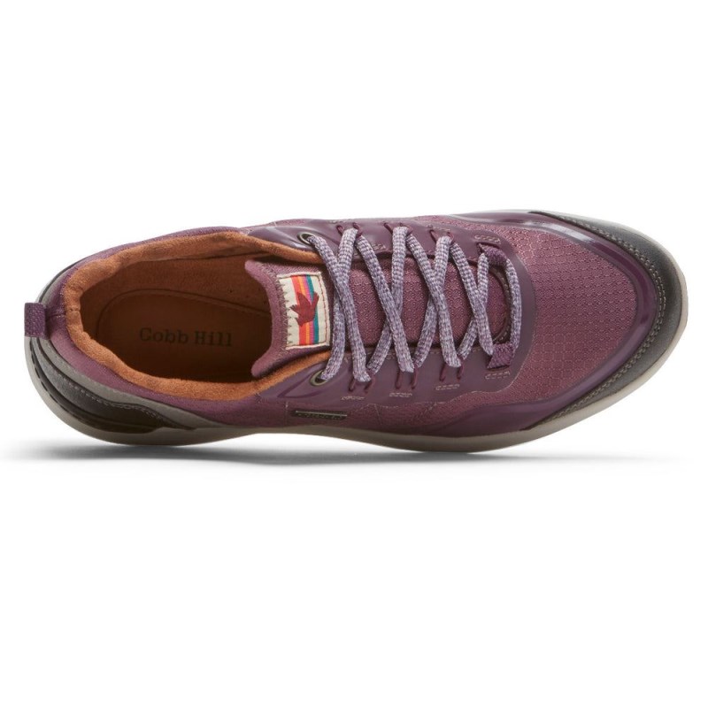 Rockport Skylar Tie Waterproof Women Sneakers Purple Singapore | NX3-23752