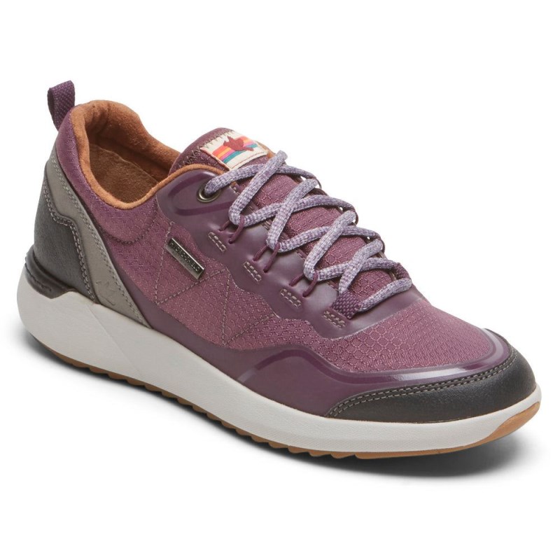 Rockport Skylar Tie Waterproof Women Sneakers Purple Singapore | NX3-23752