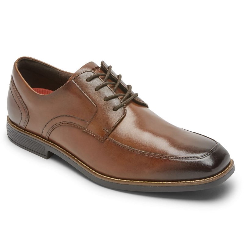 Rockport Slayter Apron Toe Men Oxford Shoes Brown Singapore | JH8-67536