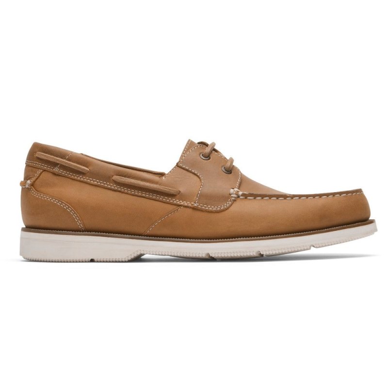 Rockport Southport Men Boat Shoes Brown Singapore | KD4-82038