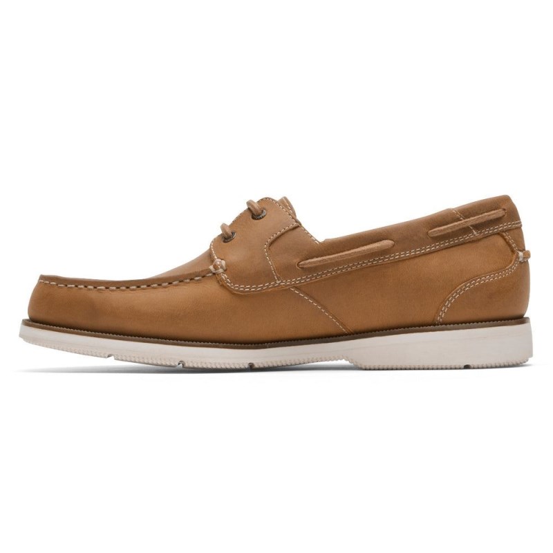 Rockport Southport Men Boat Shoes Brown Singapore | KD4-82038