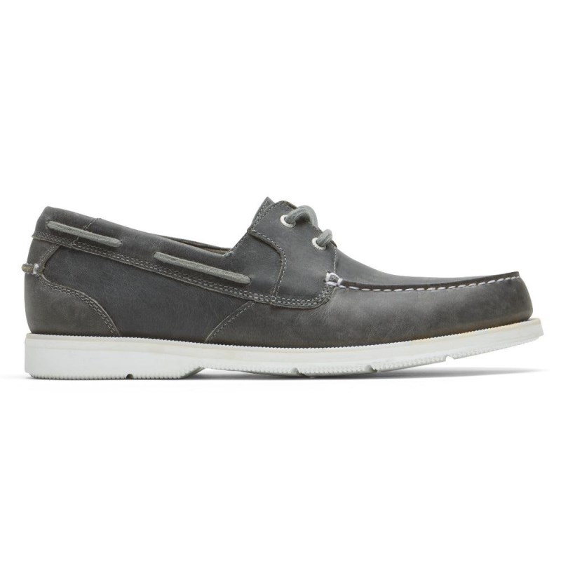 Rockport Southport Men Boat Shoes Grey Singapore | RW9-93059