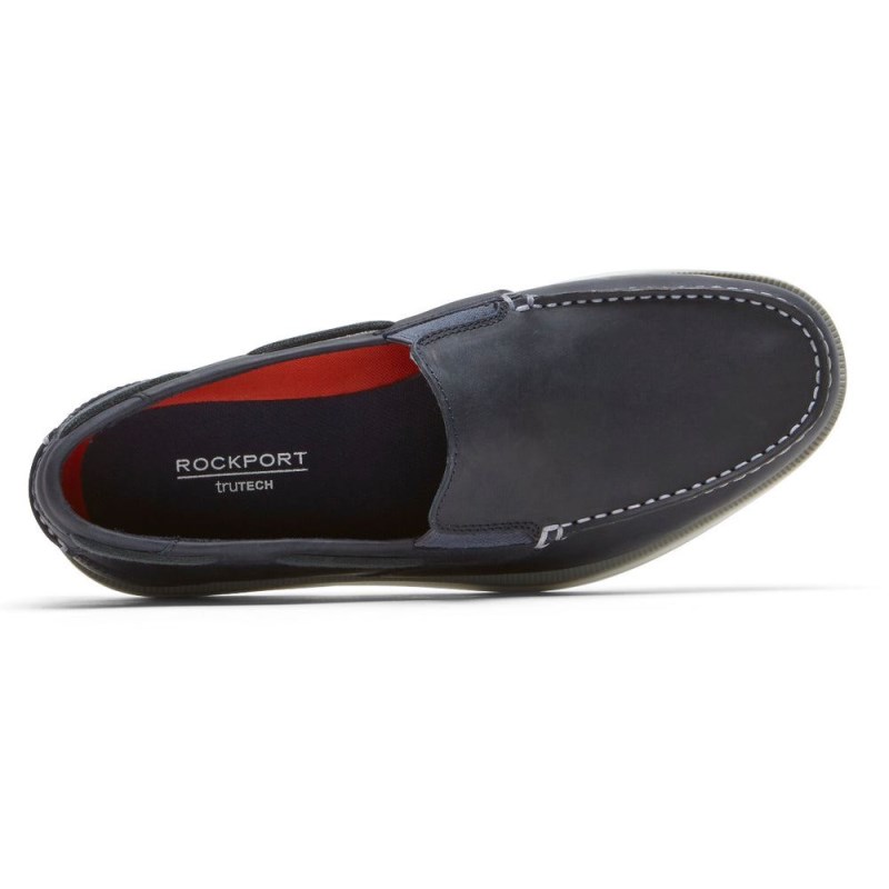 Rockport Southport Men Loafers Navy Singapore | VM2-95559