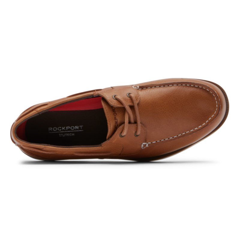 Rockport Southport Tie Men Loafers Brown Singapore | TV3-08710