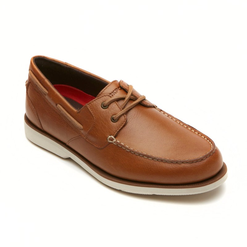 Rockport Southport Tie Men Loafers Brown Singapore | TV3-08710