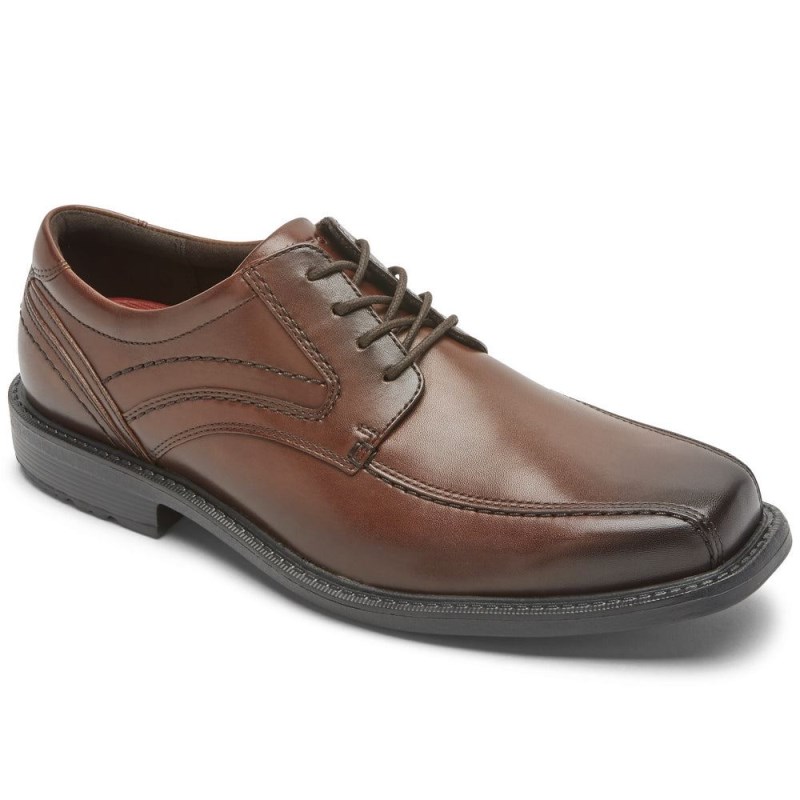 Rockport Style Leader 2 Bike Toe Men Oxford Shoes Brown Singapore | BE7-66286