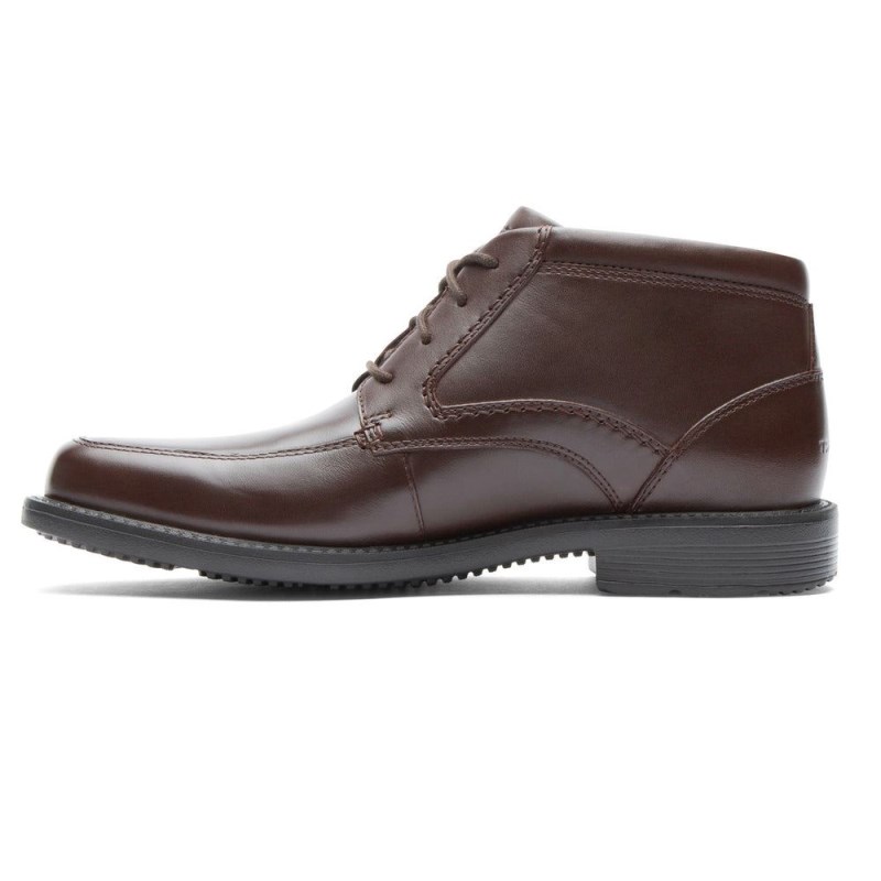 Rockport Style Leader 2 Men Chukka Boots Dark Brown Singapore | JG2-51005