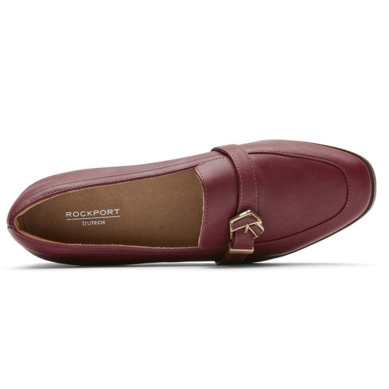 Rockport Susana Knot Women Loafers Dark Red Singapore | OR2-52575