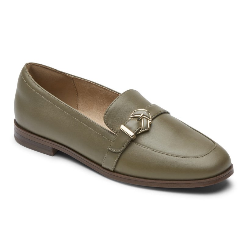 Rockport Susana Knot Women Loafers Green Singapore | JK7-92139