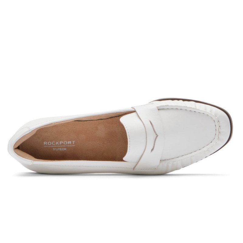 Rockport Susana Penny Women Loafers White Singapore | DE8-33383