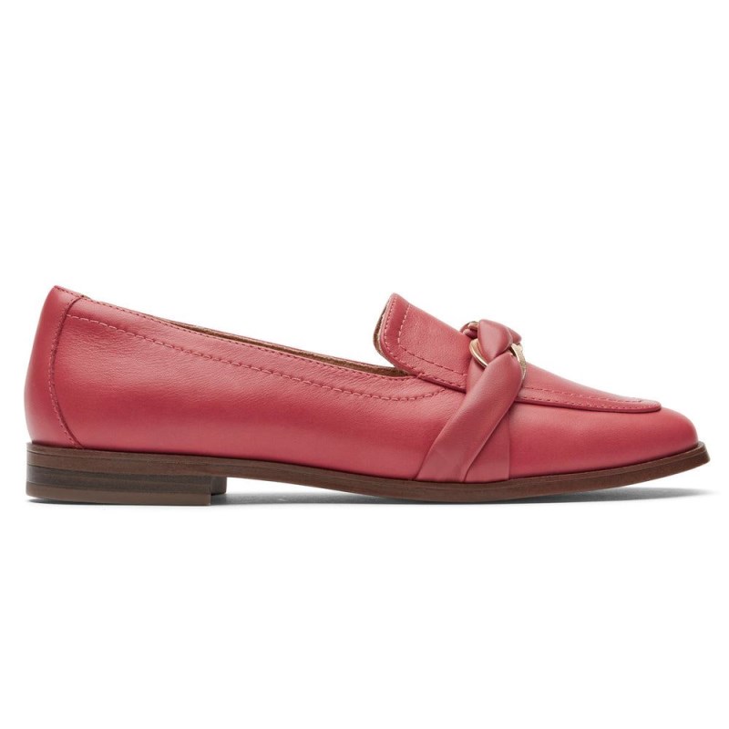 Rockport Susana Woven Chain Women Loafers Red Singapore | UA1-03240