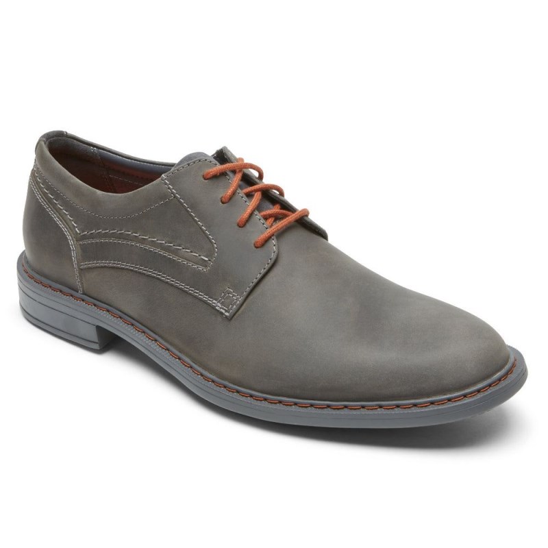 Rockport Tanner Plain Toe Men Oxford Shoes Grey Singapore | XK6-94249