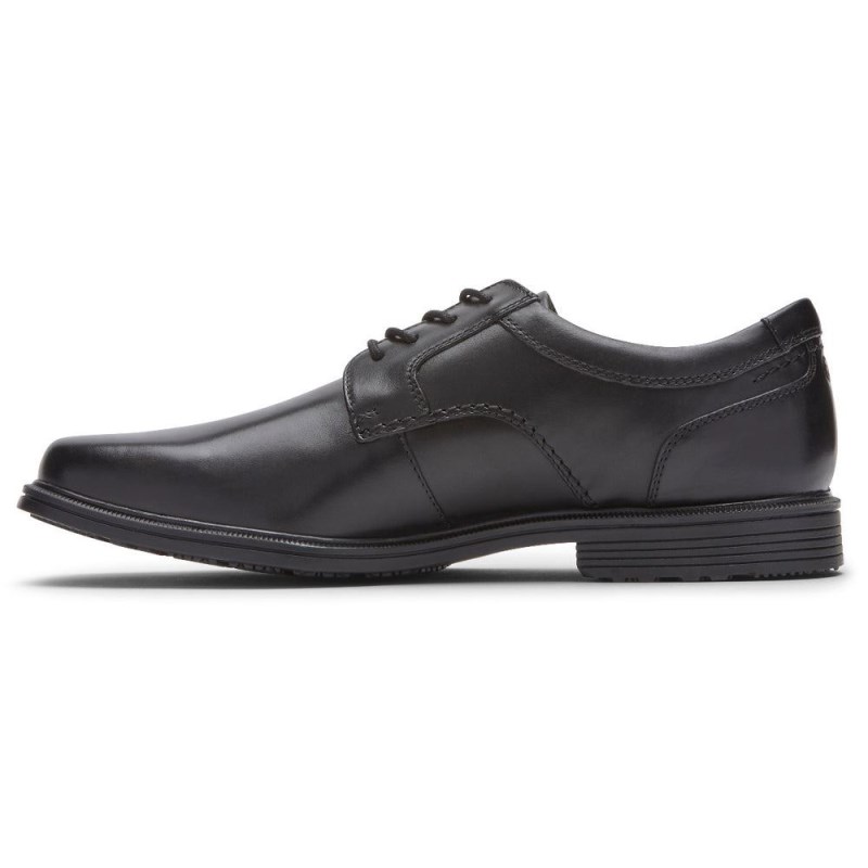 Rockport Taylor Plain Toe Waterproof Men Oxford Shoes Black Singapore | HV9-14301