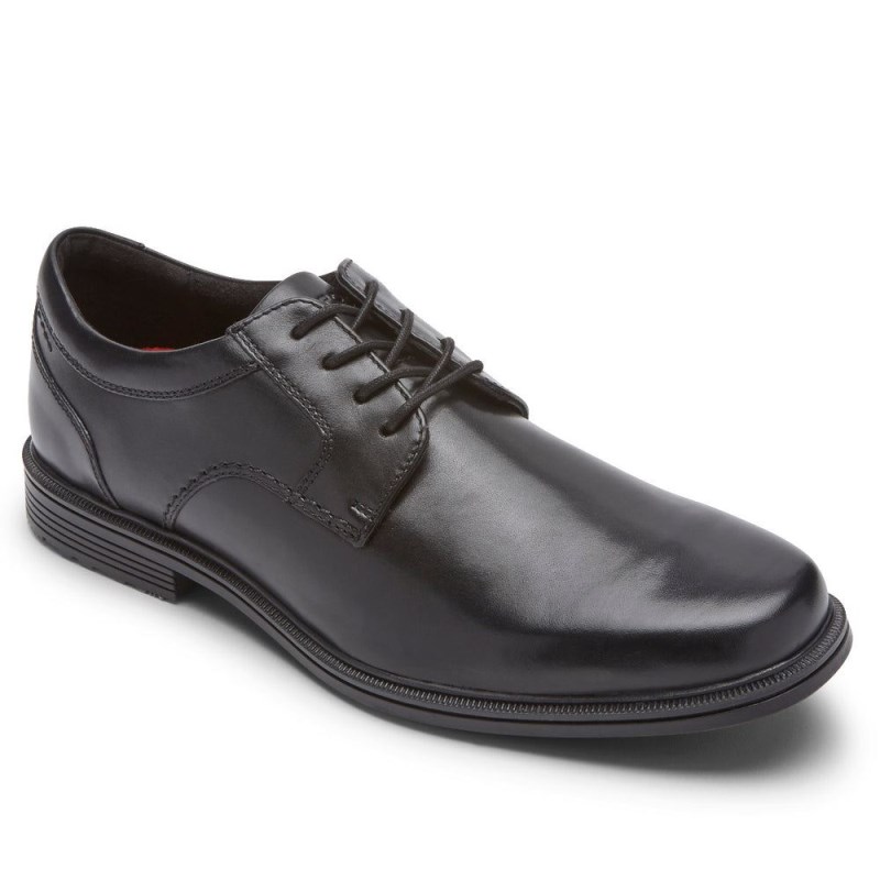 Rockport Taylor Plain Toe Waterproof Men Oxford Shoes Black Singapore | HV9-14301