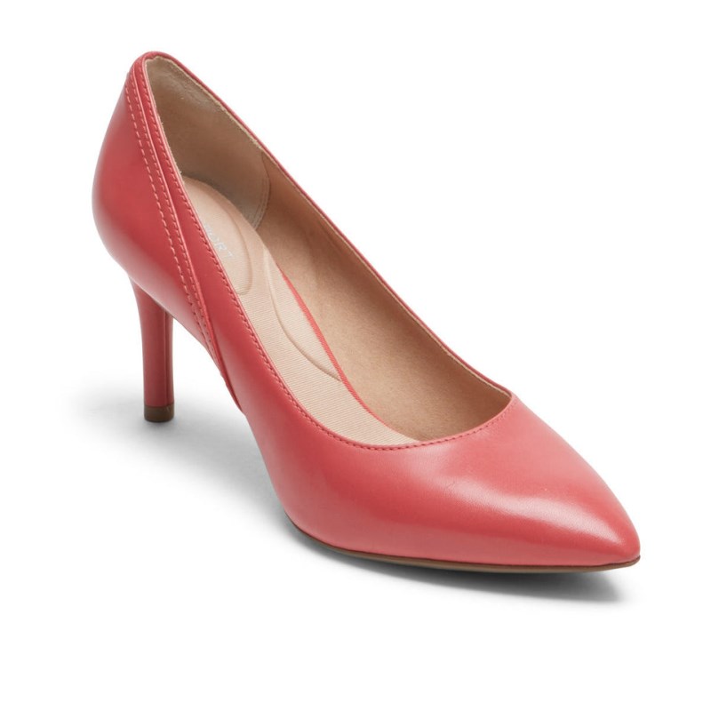 Rockport Total Motion 75mm Pieced Women Pumps Pink Singapore | ZG8-14831