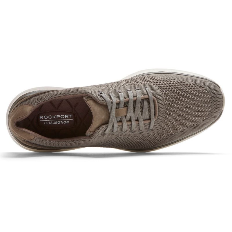 Rockport Total Motion Active Mesh Men Sneakers Grey Brown Singapore | IO2-18291