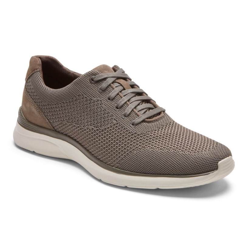 Rockport Total Motion Active Mesh Men Sneakers Grey Brown Singapore | IO2-18291