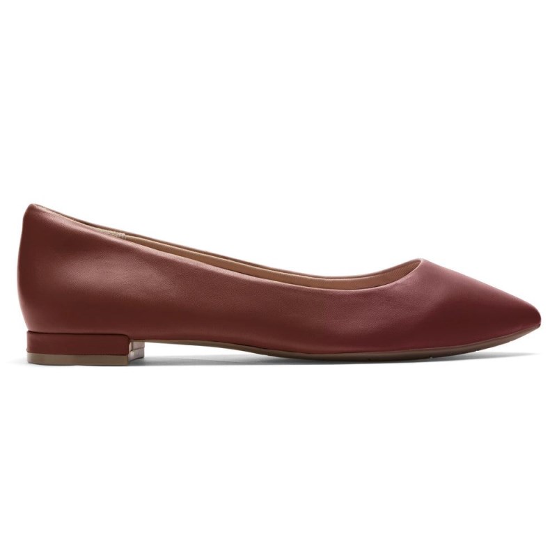 Rockport Total Motion Adelyn Women Ballet Flats Dark Red Singapore | WA3-25162