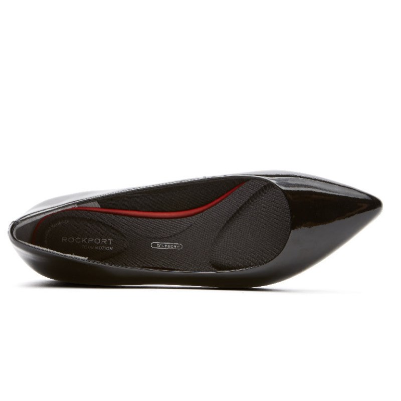 Rockport Total Motion Adelyn Women Ballet Flats Black Singapore | NG5-74827