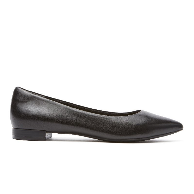 Rockport Total Motion Adelyn Women Ballet Flats Black Singapore | PM8-89288