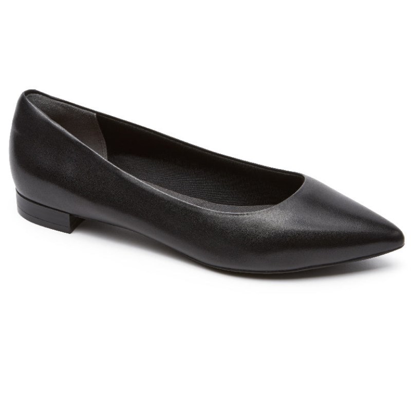 Rockport Total Motion Adelyn Women Ballet Flats Black Singapore | PM8-89288