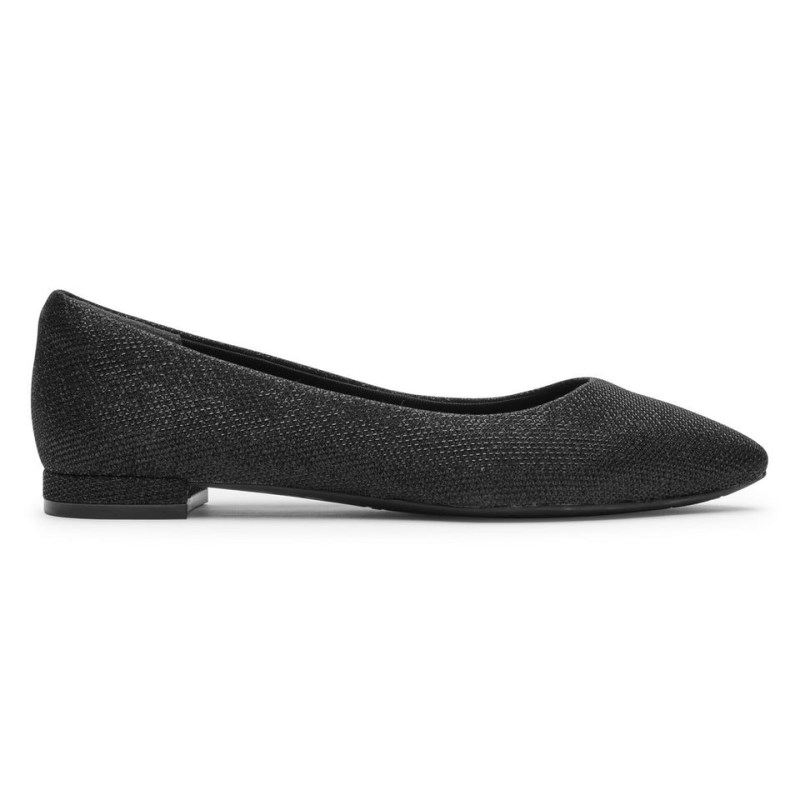 Rockport Total Motion Adelyn Women Ballet Flats Black Singapore | GH2-92139