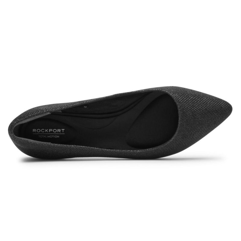 Rockport Total Motion Adelyn Women Ballet Flats Black Singapore | GH2-92139