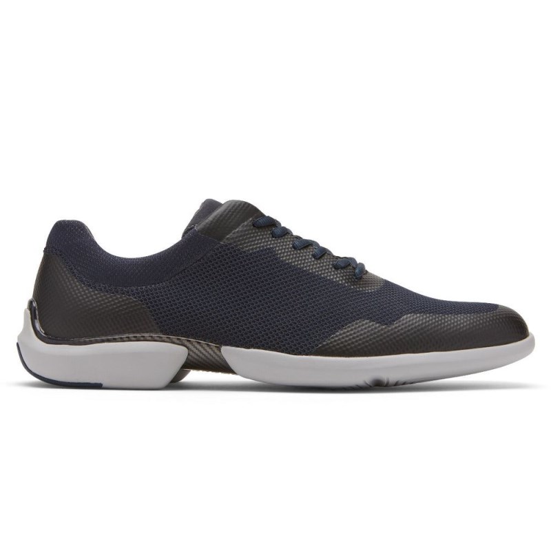 Rockport Total Motion Advance Sport Plain Toe Sneaker Men Oxford Shoes Navy Singapore | NU6-81418