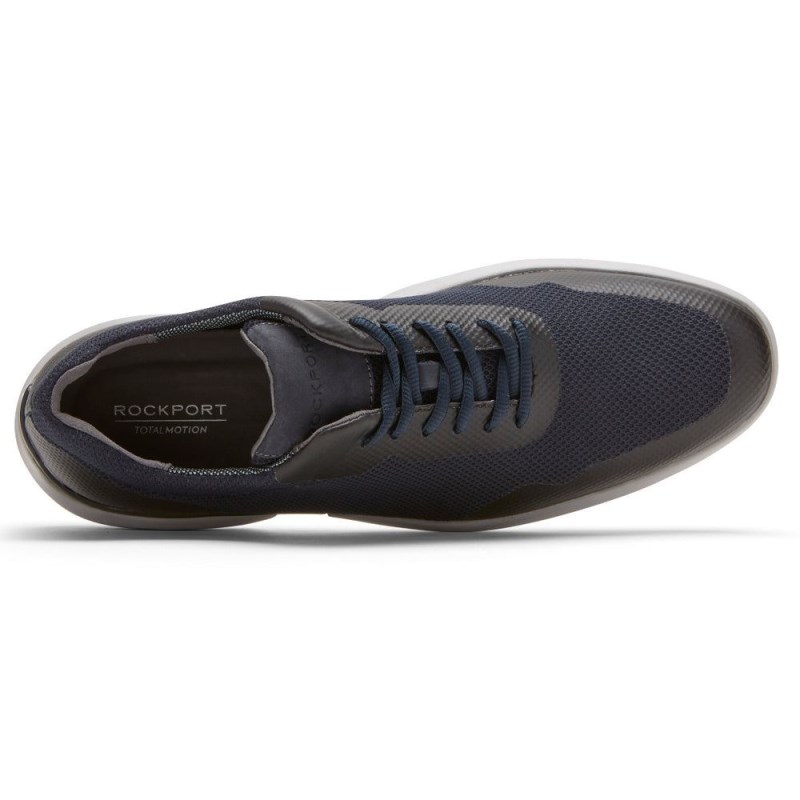 Rockport Total Motion Advance Sport Plain Toe Sneaker Men Oxford Shoes Navy Singapore | NU6-81418