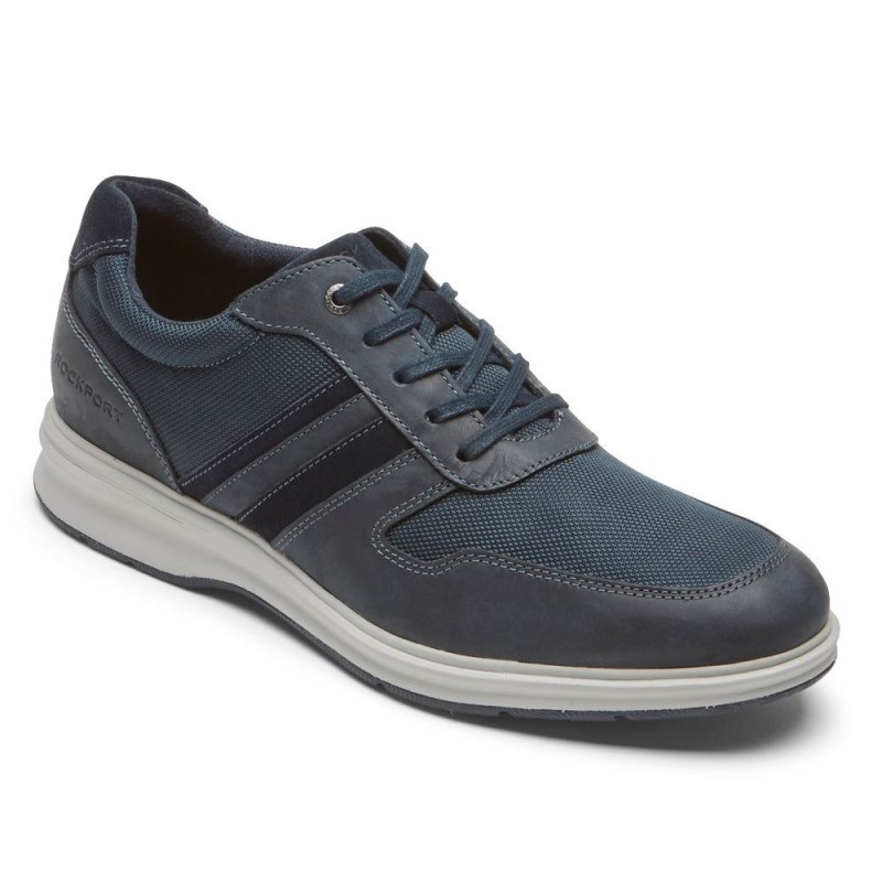 Rockport Total Motion City Men Oxford Shoes Navy Singapore | BF7-08360