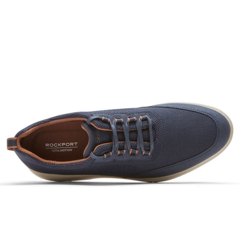 Rockport Total Motion City Mesh Men Oxford Shoes Navy Singapore | QT6-43544