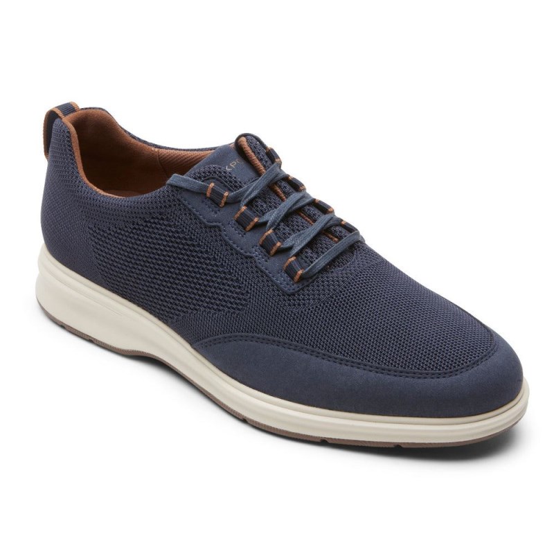 Rockport Total Motion City Mesh Men Oxford Shoes Navy Singapore | QT6-43544