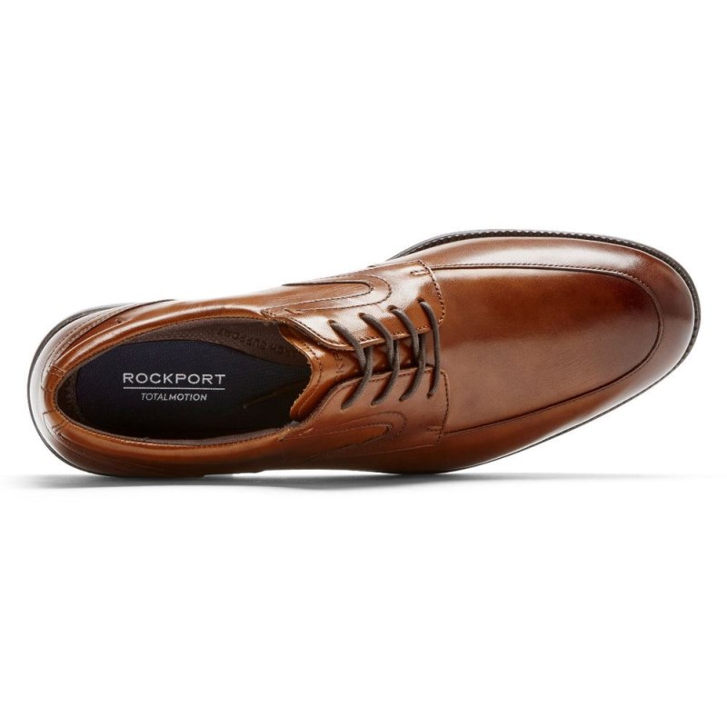 Rockport Total Motion DresSport Apron Toe Men Oxford Shoes Brown Singapore | AC0-30203