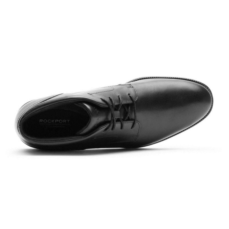 Rockport Total Motion DresSport Men Chukka Boots Black Singapore | PO9-27902