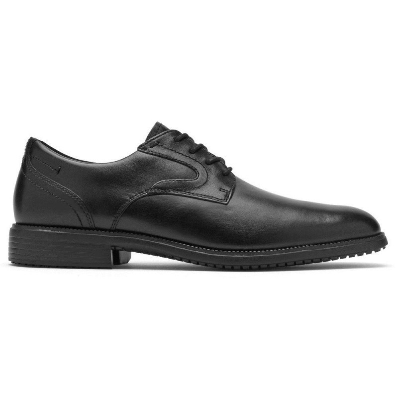 Rockport Total Motion DresSport Plain Toe Men Oxford Shoes Black Singapore | GD7-44364