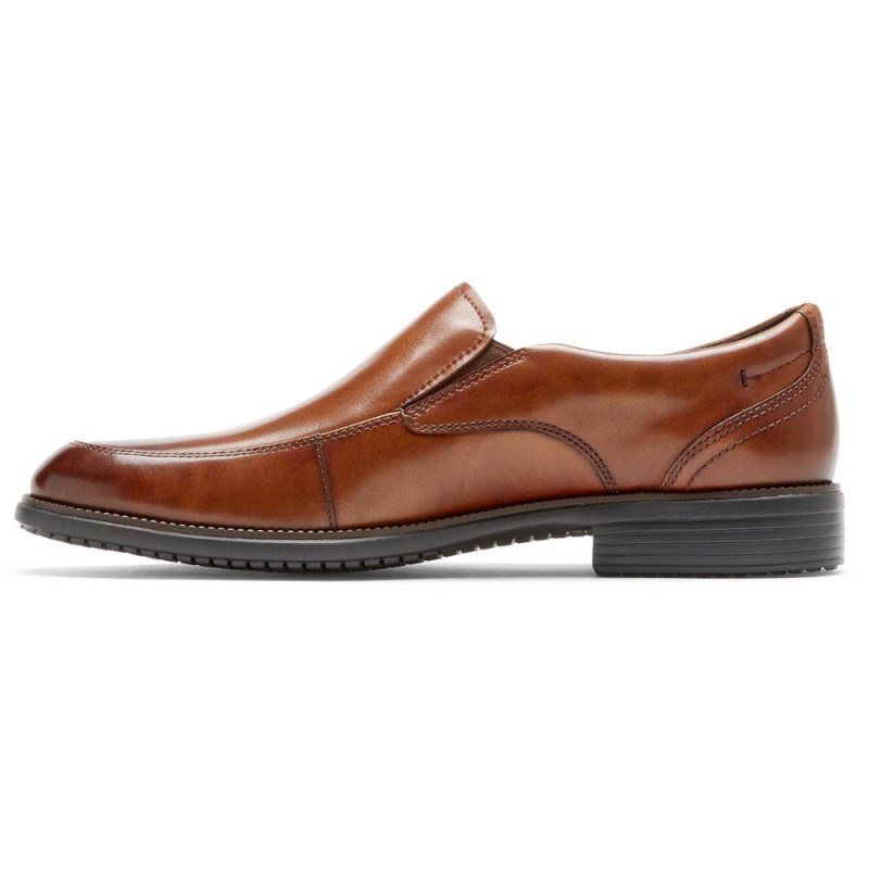 Rockport Total Motion DresSport Slip-On Men Loafers Brown Singapore | JV9-52075