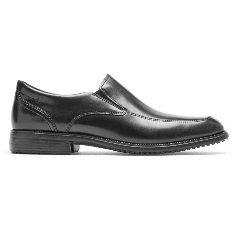 Rockport Total Motion DresSport Slip-On Men Loafers Black Singapore | EJ9-64166