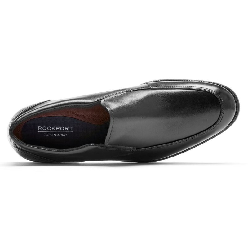 Rockport Total Motion DresSport Slip-On Men Loafers Black Singapore | EJ9-64166