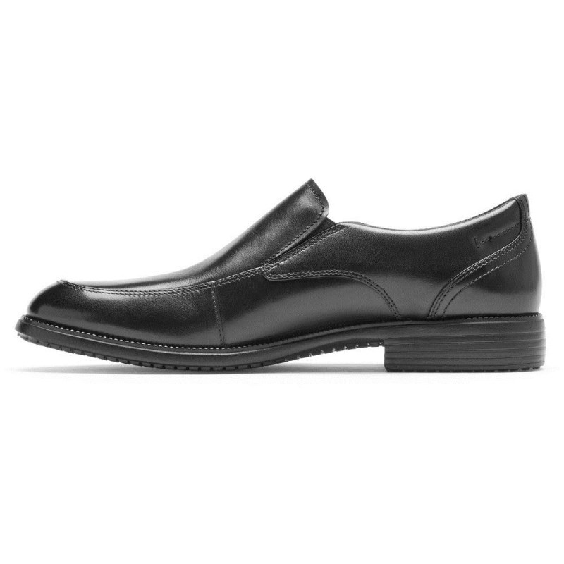 Rockport Total Motion DresSport Slip-On Men Loafers Black Singapore | EJ9-64166