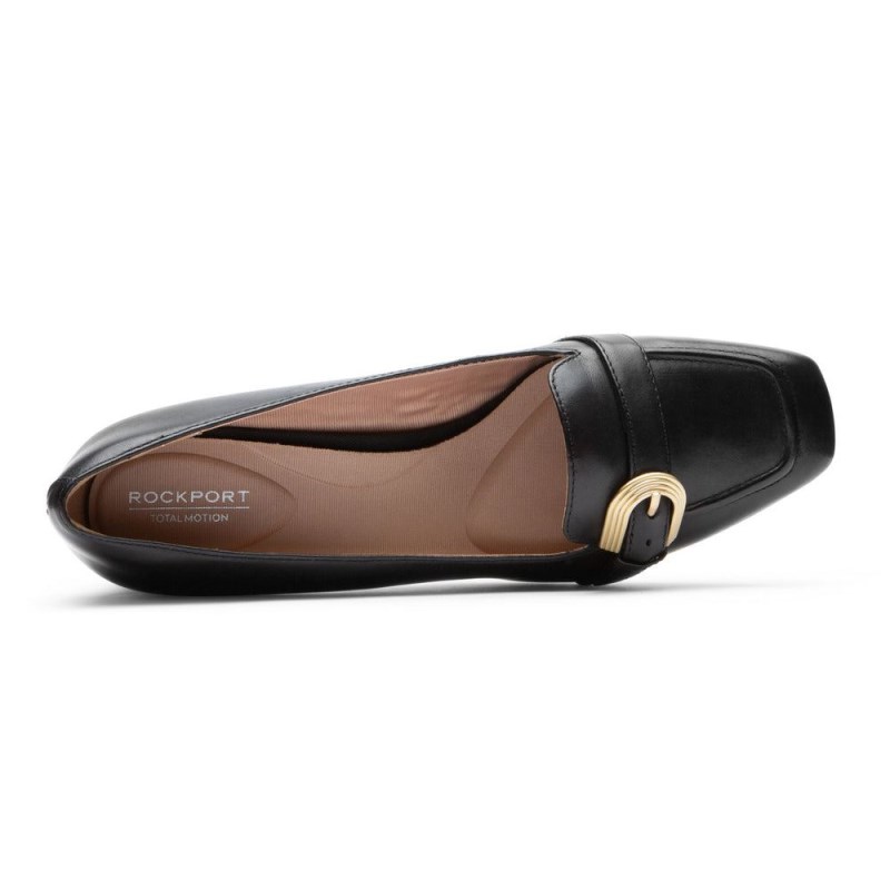 Rockport Total Motion Esma Belt Women Loafers Black Singapore | ND9-29332