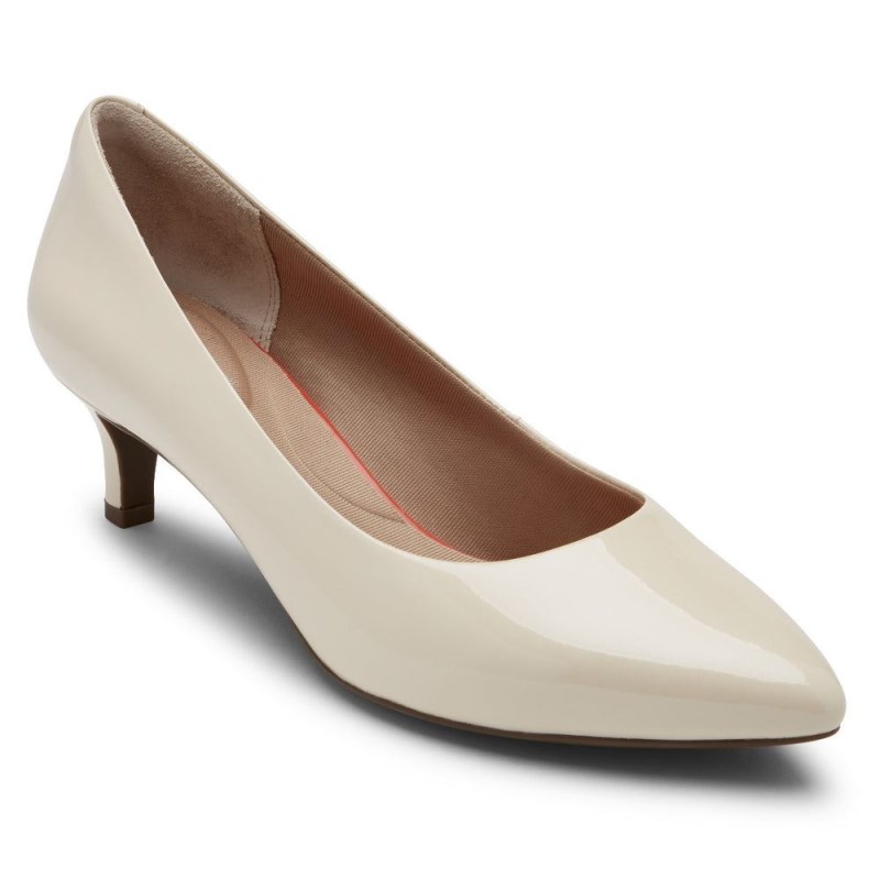 Rockport Total Motion Kalila Women Heels Cream Singapore | AA3-66396