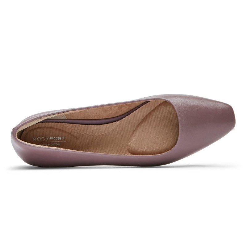 Rockport Total Motion Laylani Plain Women Ballet Flats Purple Singapore | FO3-59575