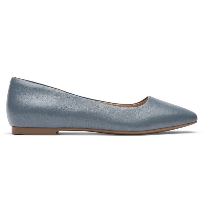 Rockport Total Motion Laylani Plain Women Ballet Flats Blue Singapore | JG5-93959