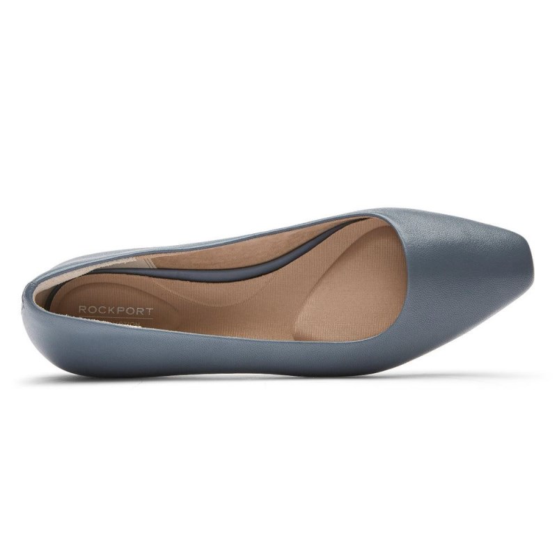 Rockport Total Motion Laylani Plain Women Ballet Flats Blue Singapore | JG5-93959