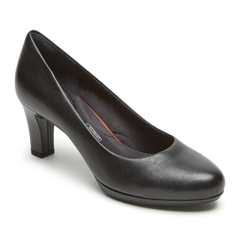 Rockport Total Motion Leah Women Pumps Black Singapore | HR3-46464