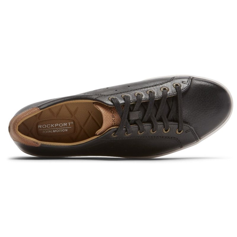 Rockport Total Motion Lite Lace-to-Toe Men Sneakers Black Singapore | BY6-50005