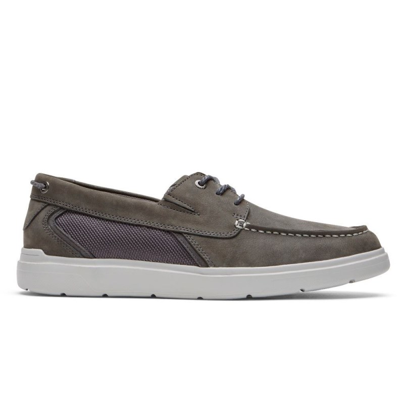 Rockport Total Motion Lite Men Boat Shoes Grey Singapore | BR6-34083