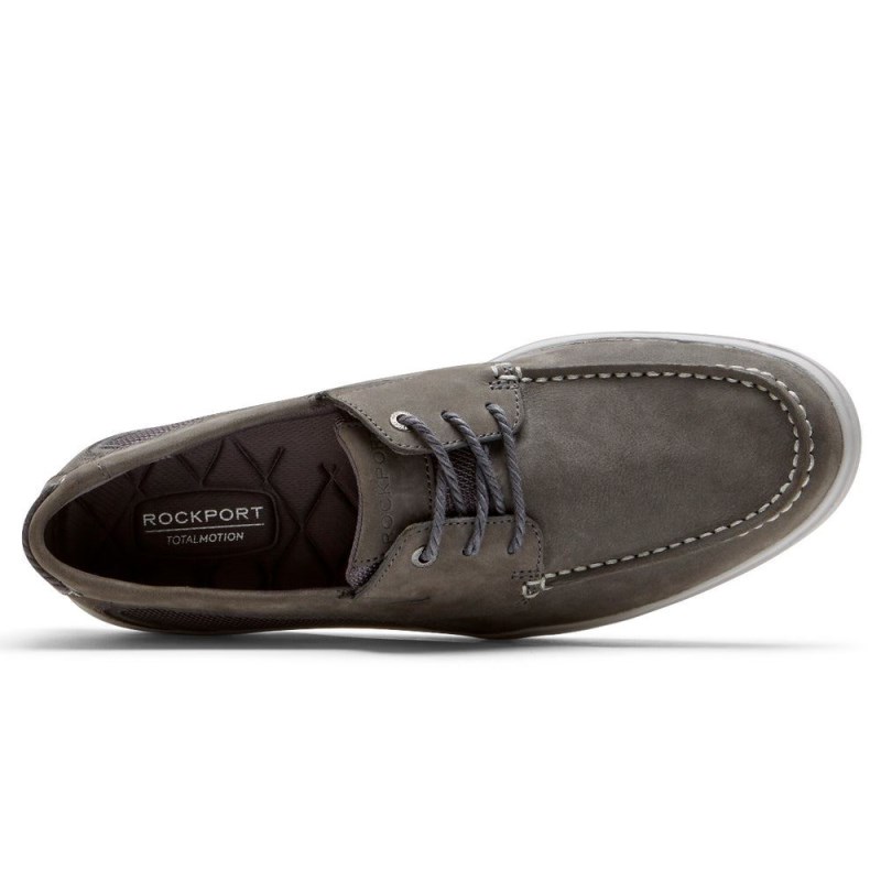 Rockport Total Motion Lite Men Boat Shoes Grey Singapore | BR6-34083