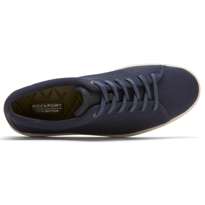 Rockport Total Motion Lite Mesh Lace-to-Toe Men Sneakers Navy Singapore | XT7-66736